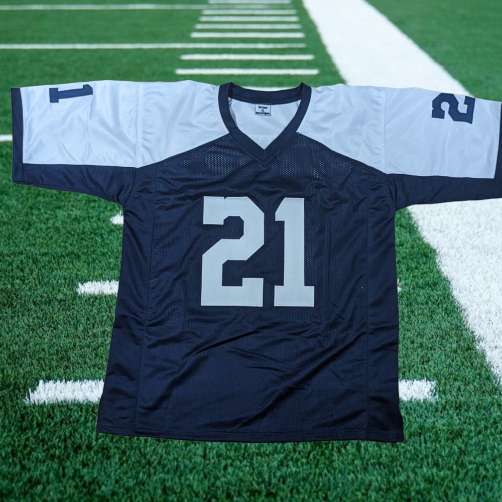 SOLD!! J. Jones Autographed Signed Dallas Cowboys Football Jersey (JSA)